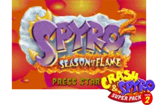 Image n° 1 - screenshots  : Crash & Spyro Super Pack Volume 2